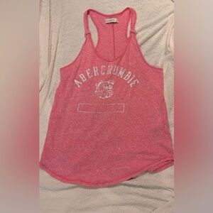 Abercrombie&Fitch Women’s tank top,  XS; Heathered Pink color;
Soft and comfy